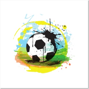 Soccer Ball Posters and Art